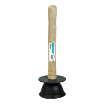 Kingfisher Home Small Wooden Sink Plunger